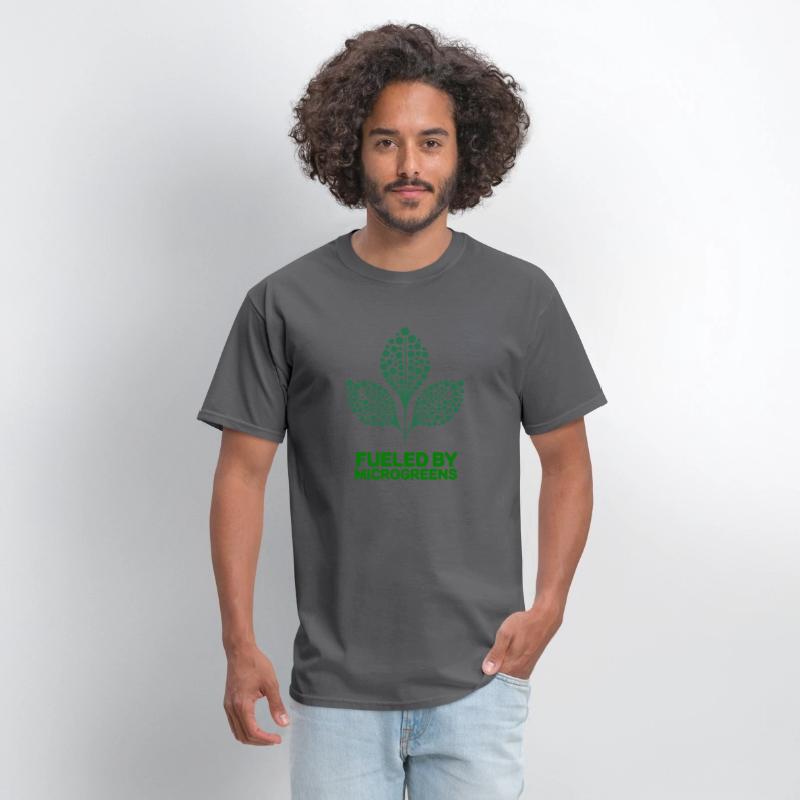 Fueled By Microgreens Vector Two Colors