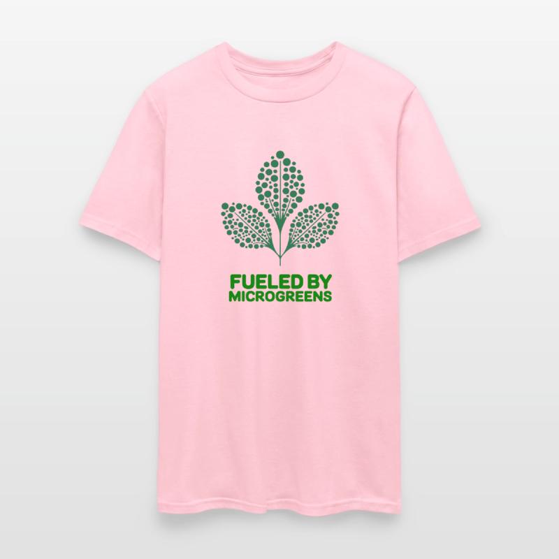 Fueled By Microgreens Vector Two Colors