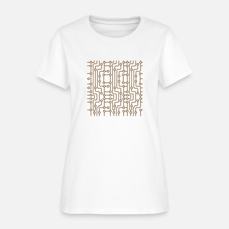 Fun Abstract Electrical Circuit Pattern