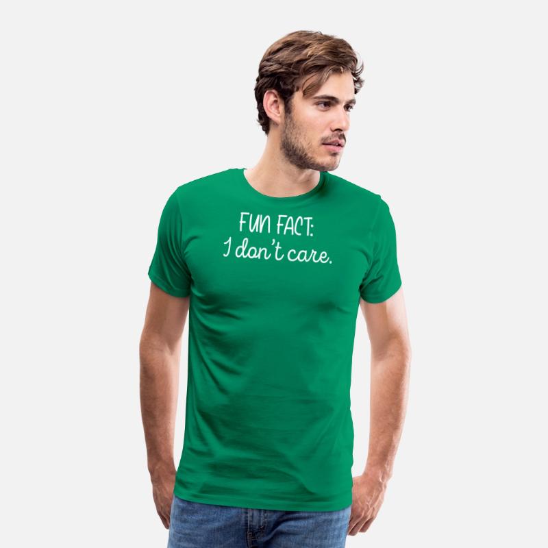 Fun Fact I Don't Care | Funny Sarcastic Quotes Tee