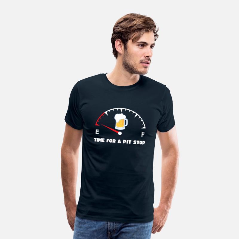 Funny Beer Graphic Tee, Time For A Pit Stop Shirt,