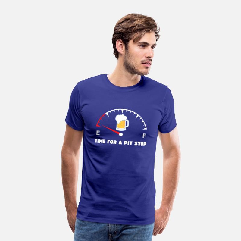 Funny Beer Graphic Tee, Time For A Pit Stop Shirt,