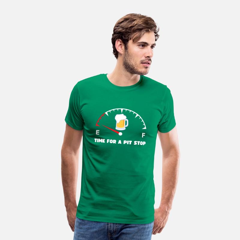 Funny Beer Graphic Tee, Time For A Pit Stop Shirt,