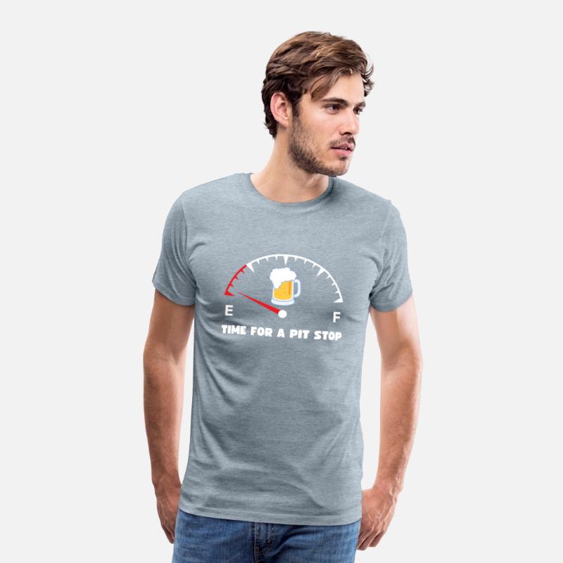 Funny Beer Graphic Tee, Time For A Pit Stop Shirt,