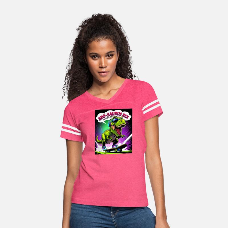 Funny Bro-saurus Rex Too Cool to Extinct