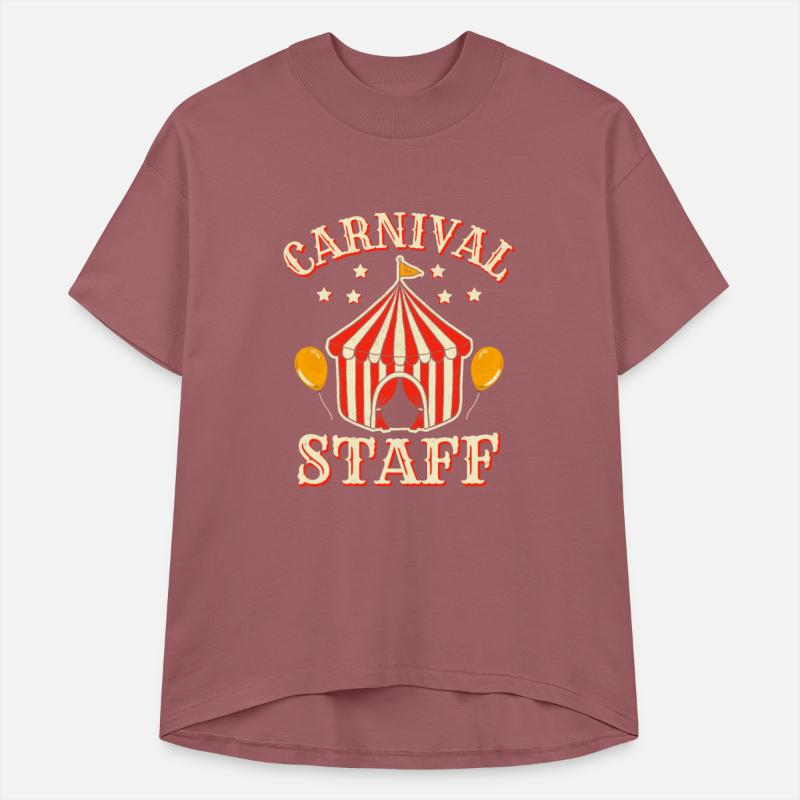 Funny Carnival Staff Circus Event Crew Ringmaster