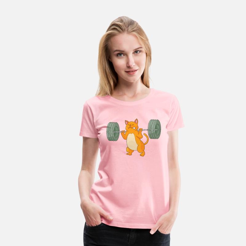 Funny Cat design Workout Gym Womens mother's day