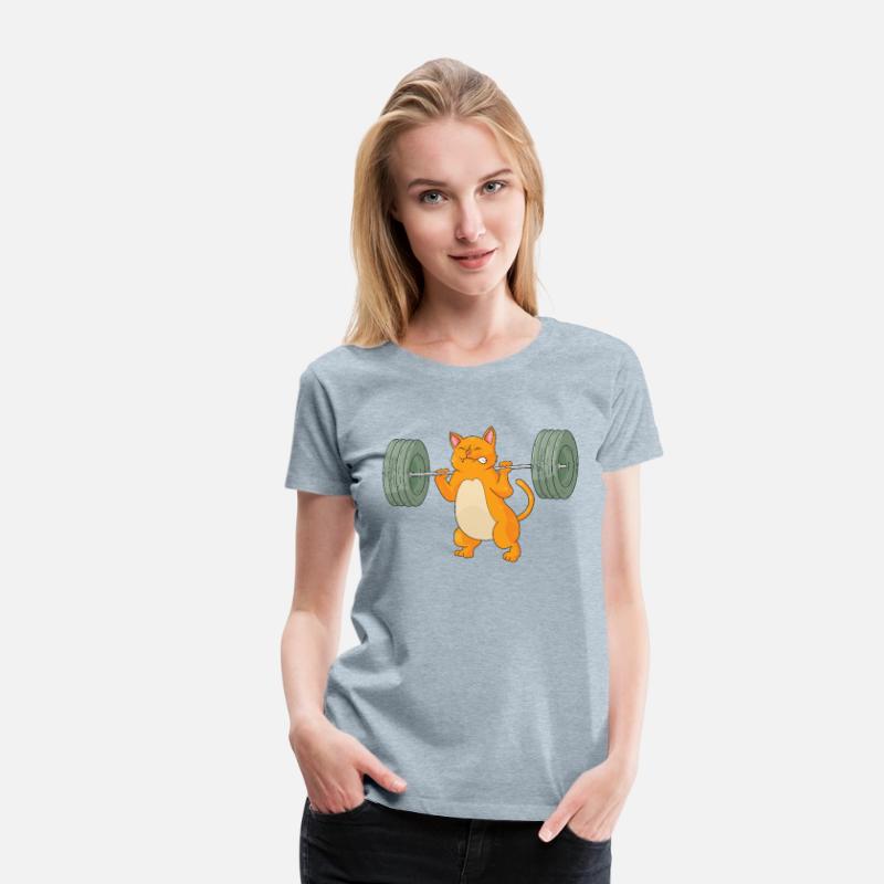 Funny Cat design Workout Gym Womens mother's day