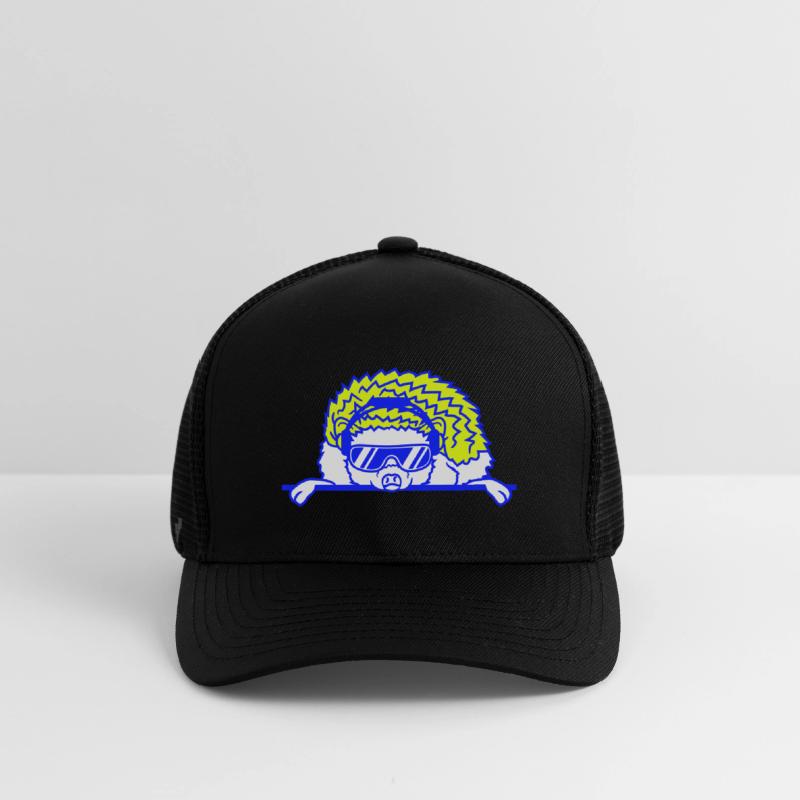 Funny Cool DJ Hedgehog Cute Party Animal Music Fun