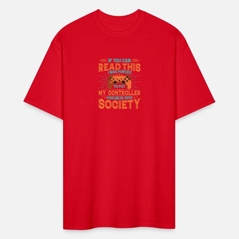 Funny Gamer Society Re-Entry T-Shirt – Controller