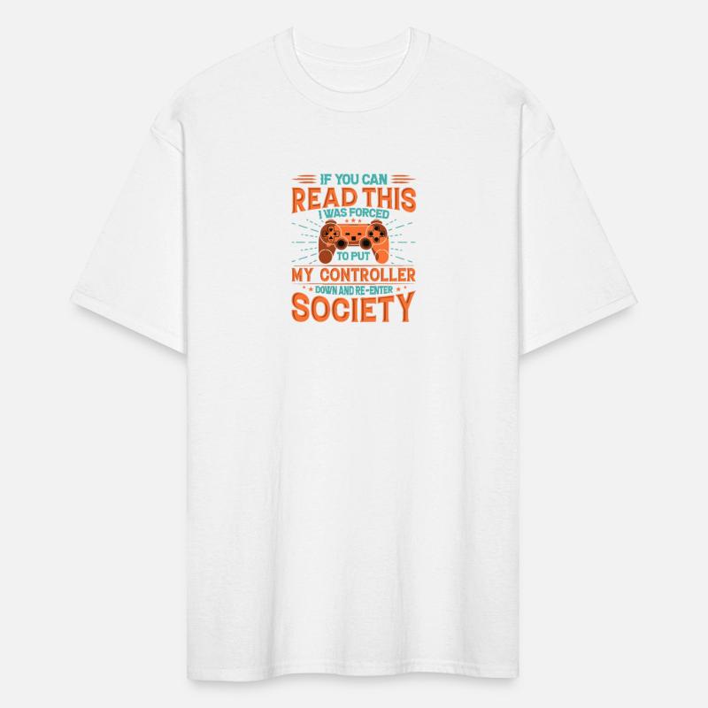 Funny Gamer Society Re-Entry T-Shirt – Controller