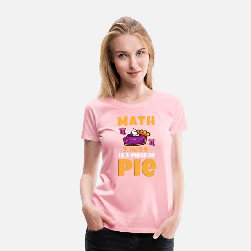 Funny Math Teacher Pi Day Math Is A Piece Of Pie