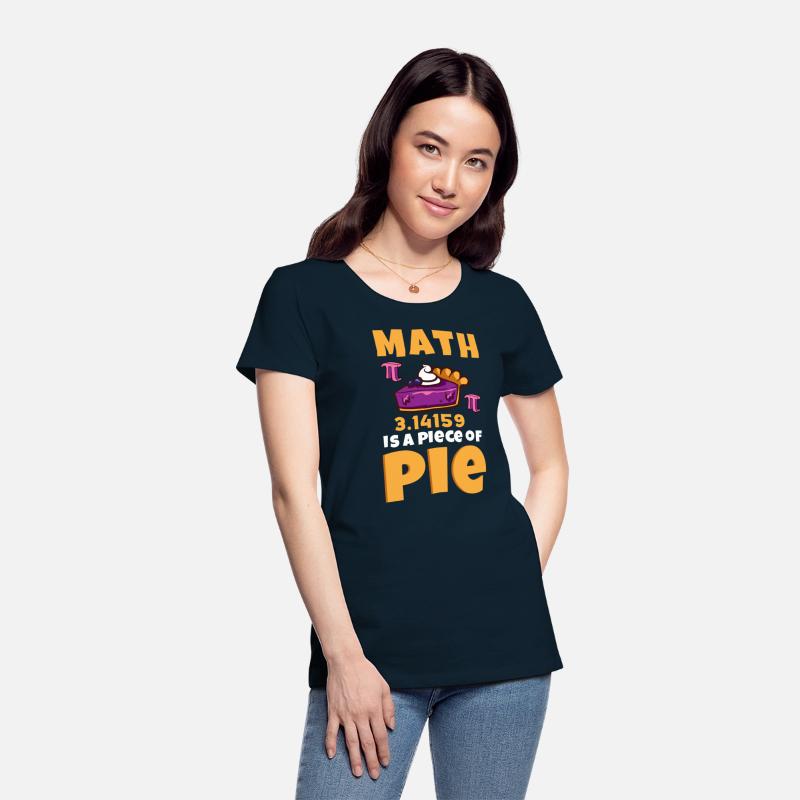 Funny Math Teacher Pi Day Math Is A Piece Of Pie