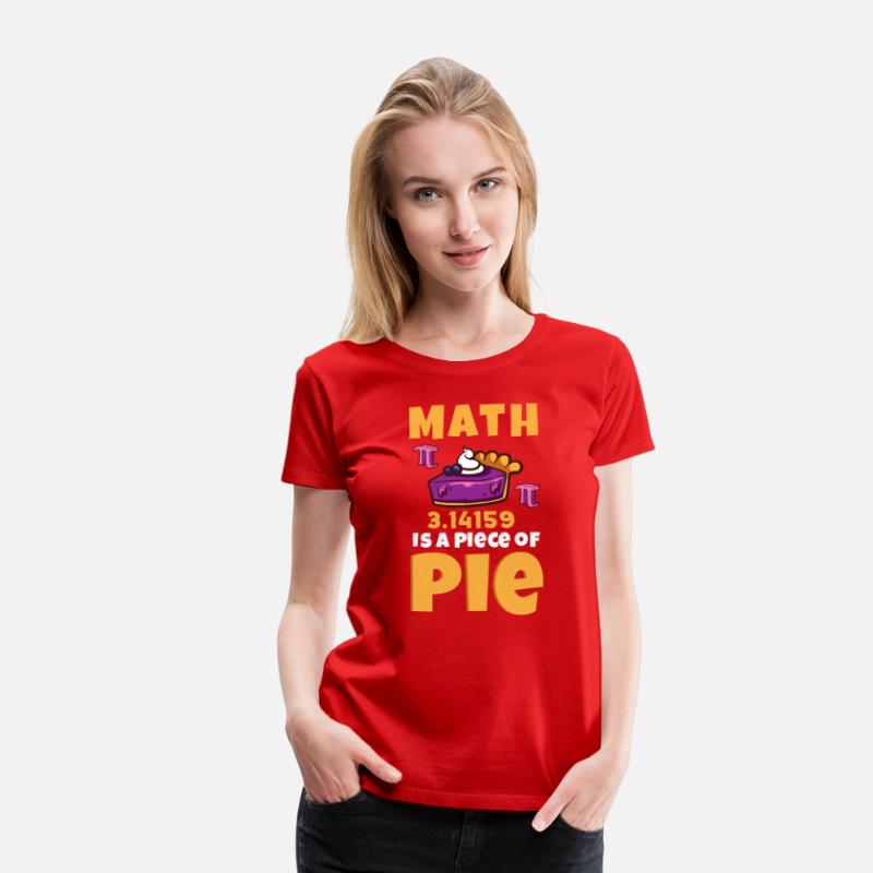 Funny Math Teacher Pi Day Math Is A Piece Of Pie