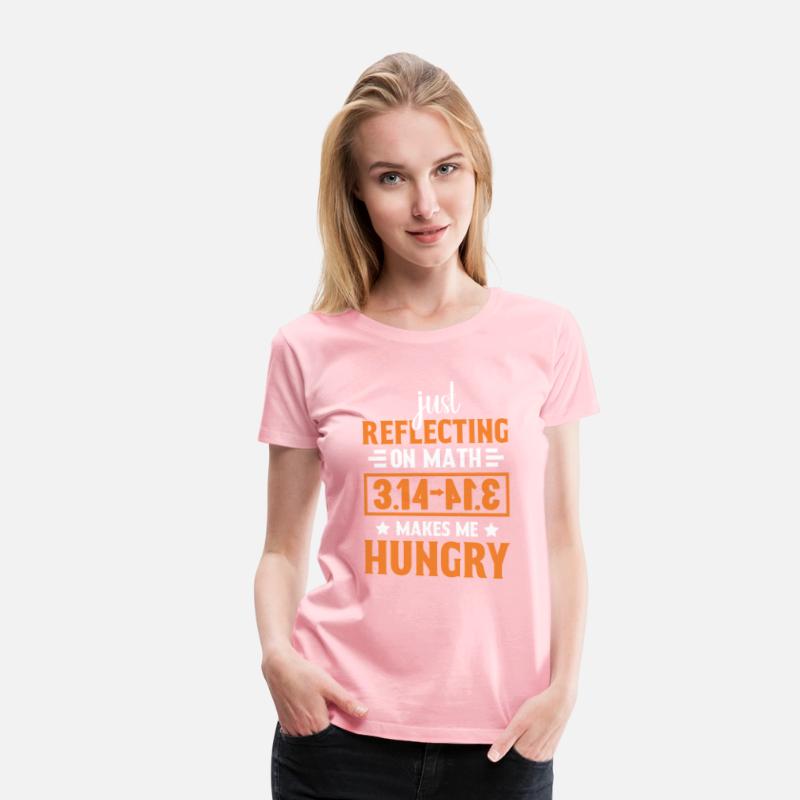 Funny Pi Day Shirt Math Tee Pi Day Reflecting 3 14