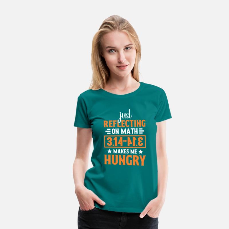 Funny Pi Day Shirt Math Tee Pi Day Reflecting 3 14