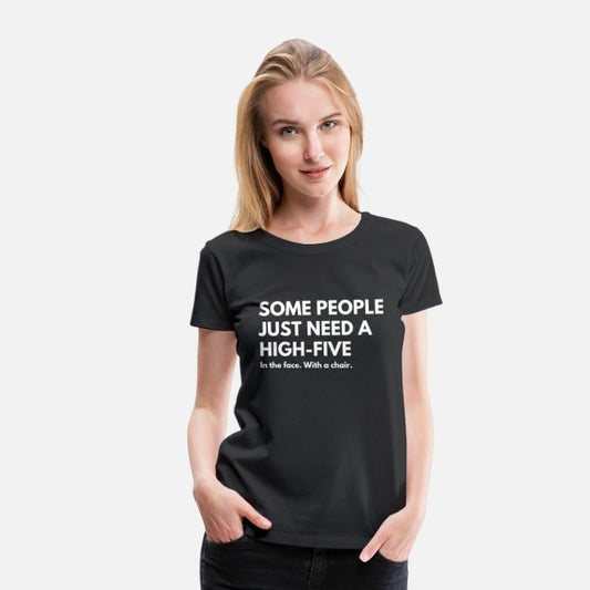 Funny Saying High Five Stylish Design