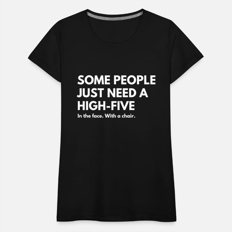 Funny Saying High Five Stylish Design