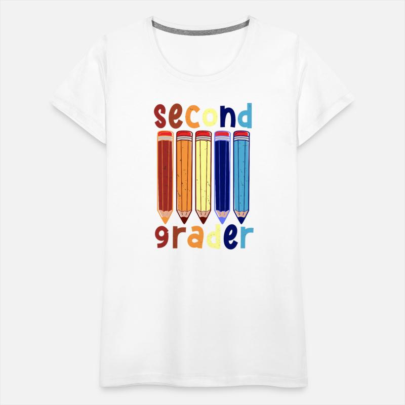 Funny second grader school start T shirt