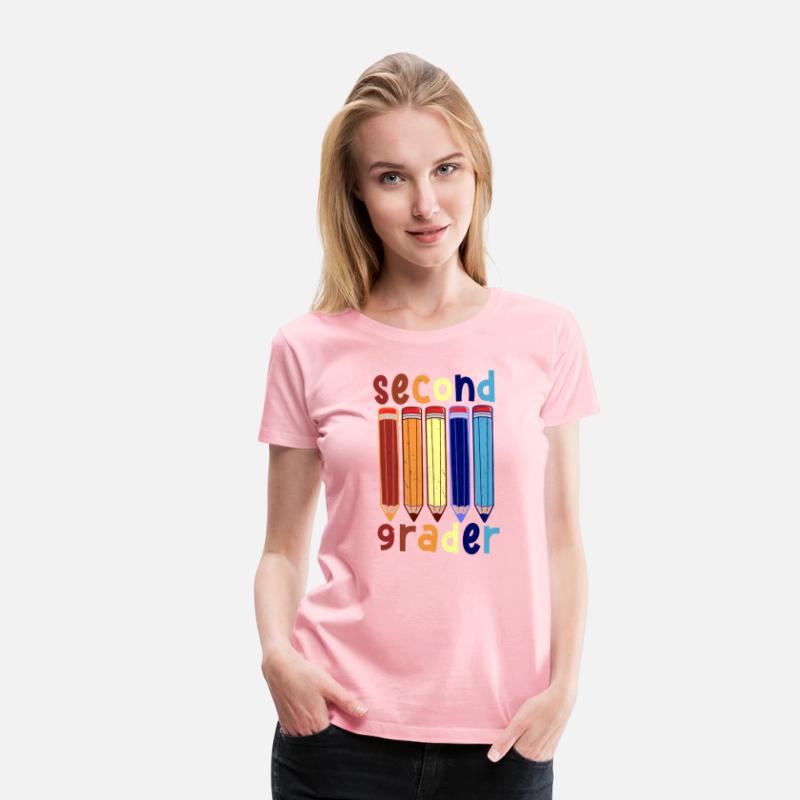 Funny second grader school start T shirt