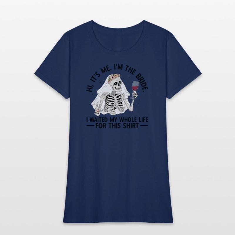Funny Skeleton Bride Finally getting Married Shirt