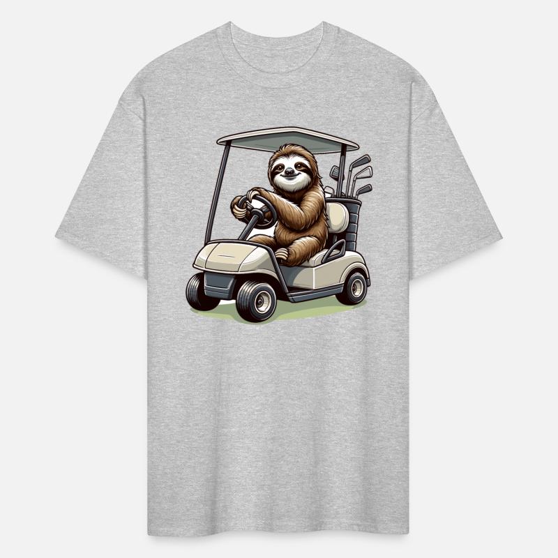Funny Sloth Golfing