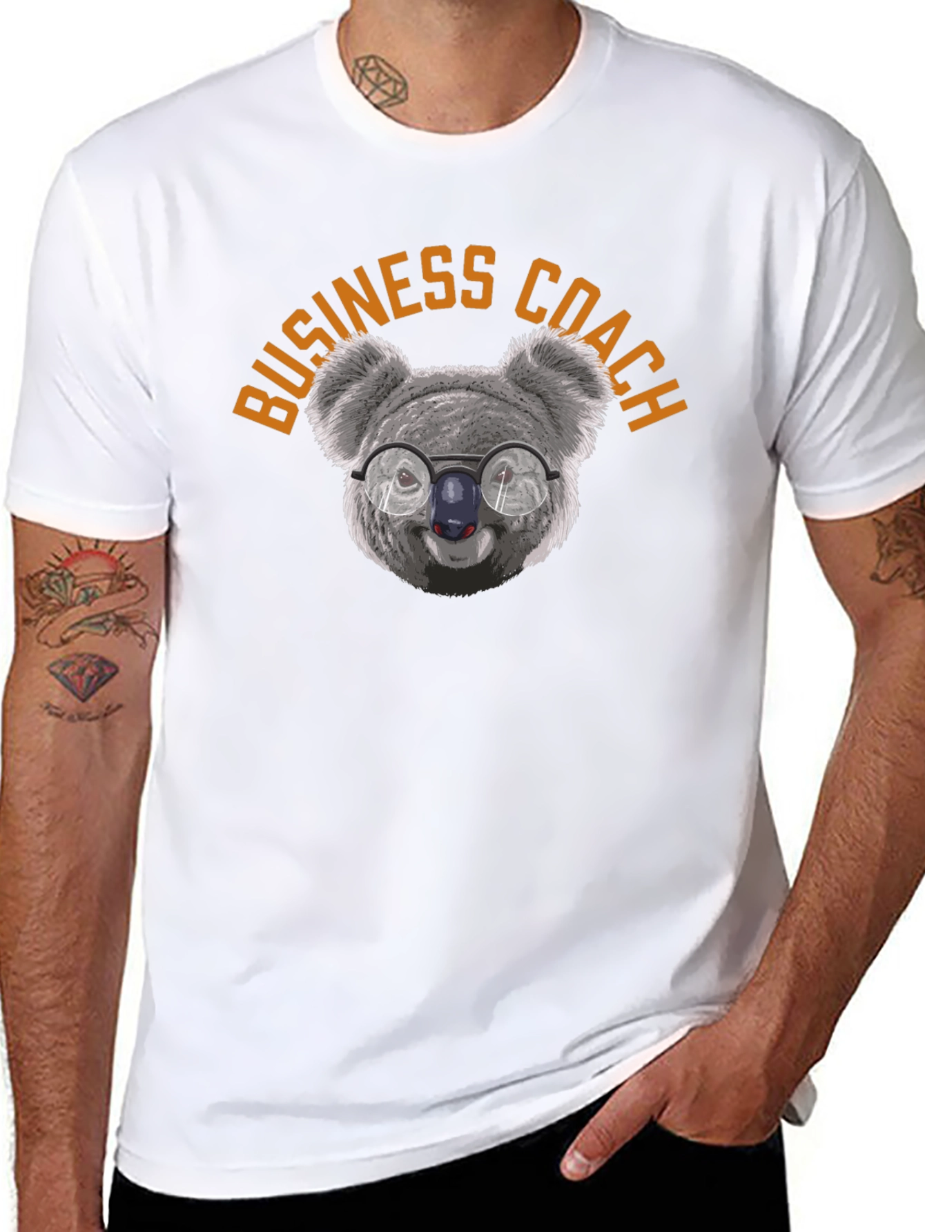 Business Coach Koala Bear T-Shirt