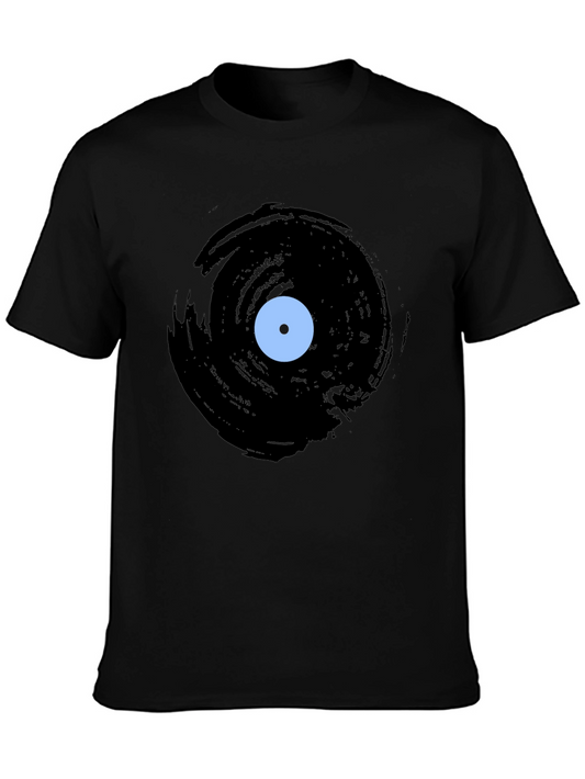 Vintage Vinyl Record Graphic Tee - Music Lover Shirt