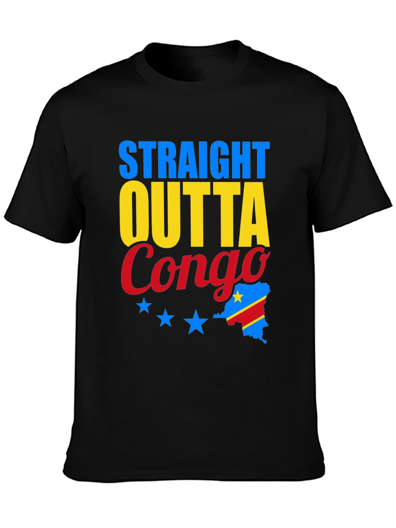 Straight Outta Congo Graphic Tee