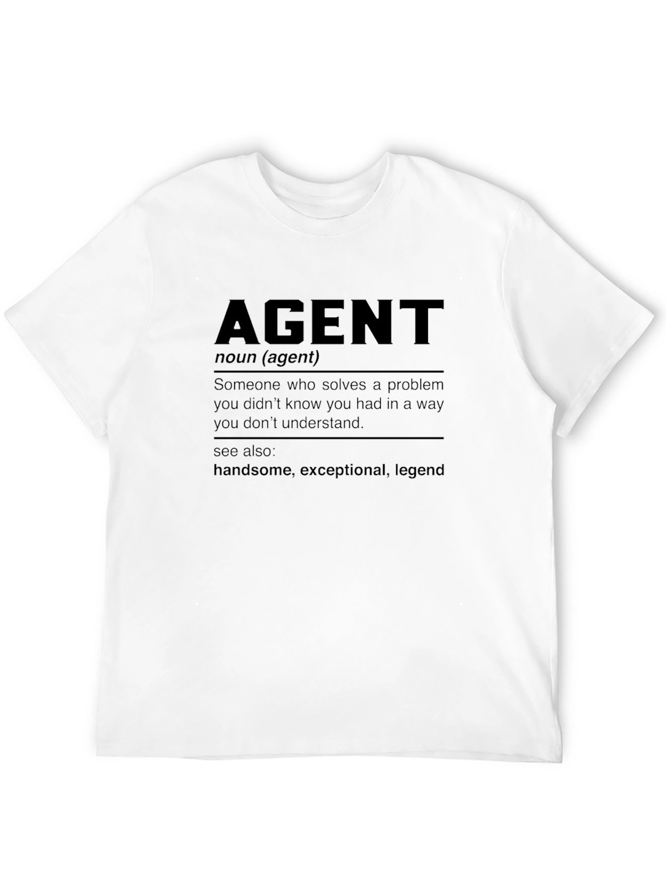 Agent Definition T-Shirt - Problem Solver