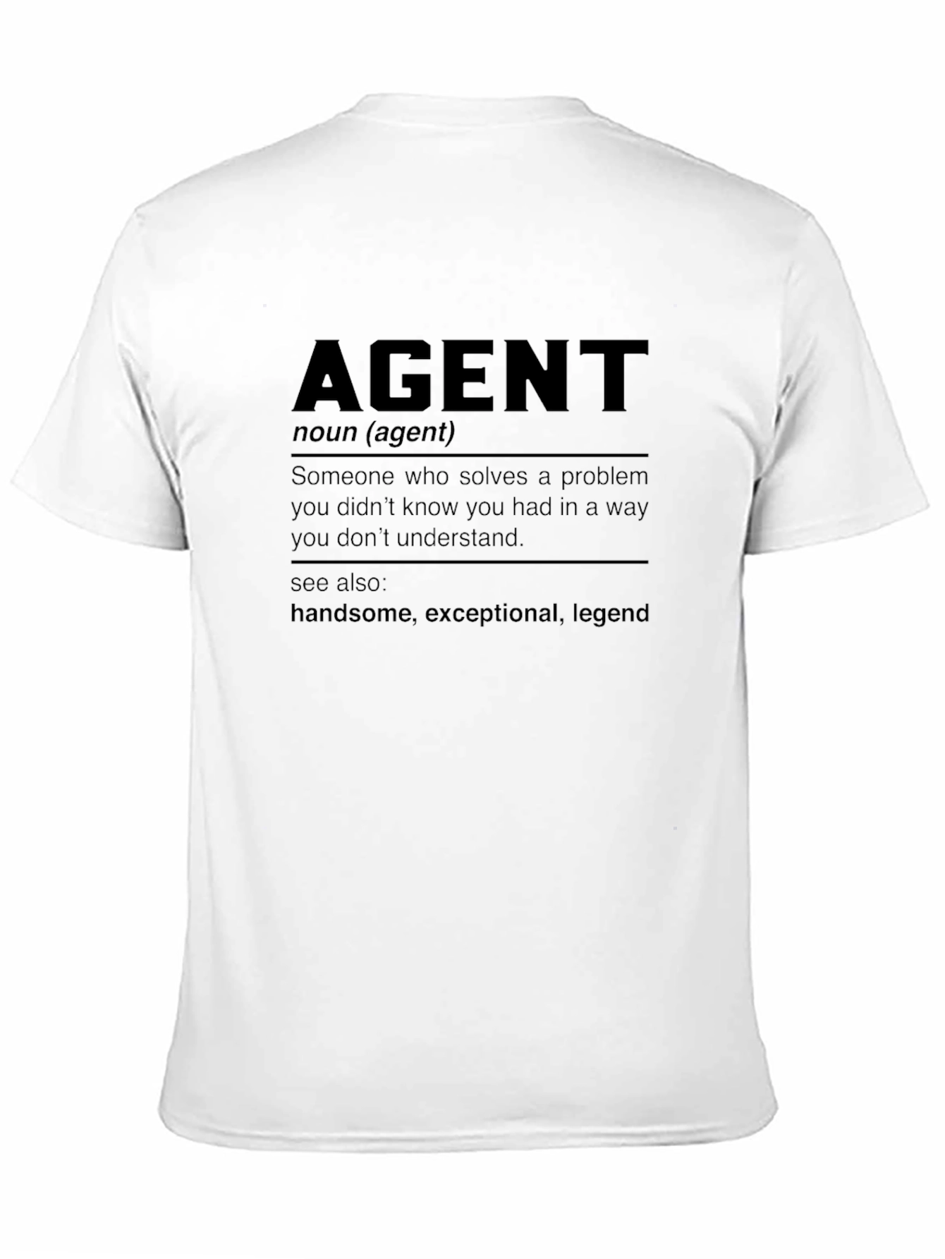 Agent Definition T-Shirt - Problem Solver