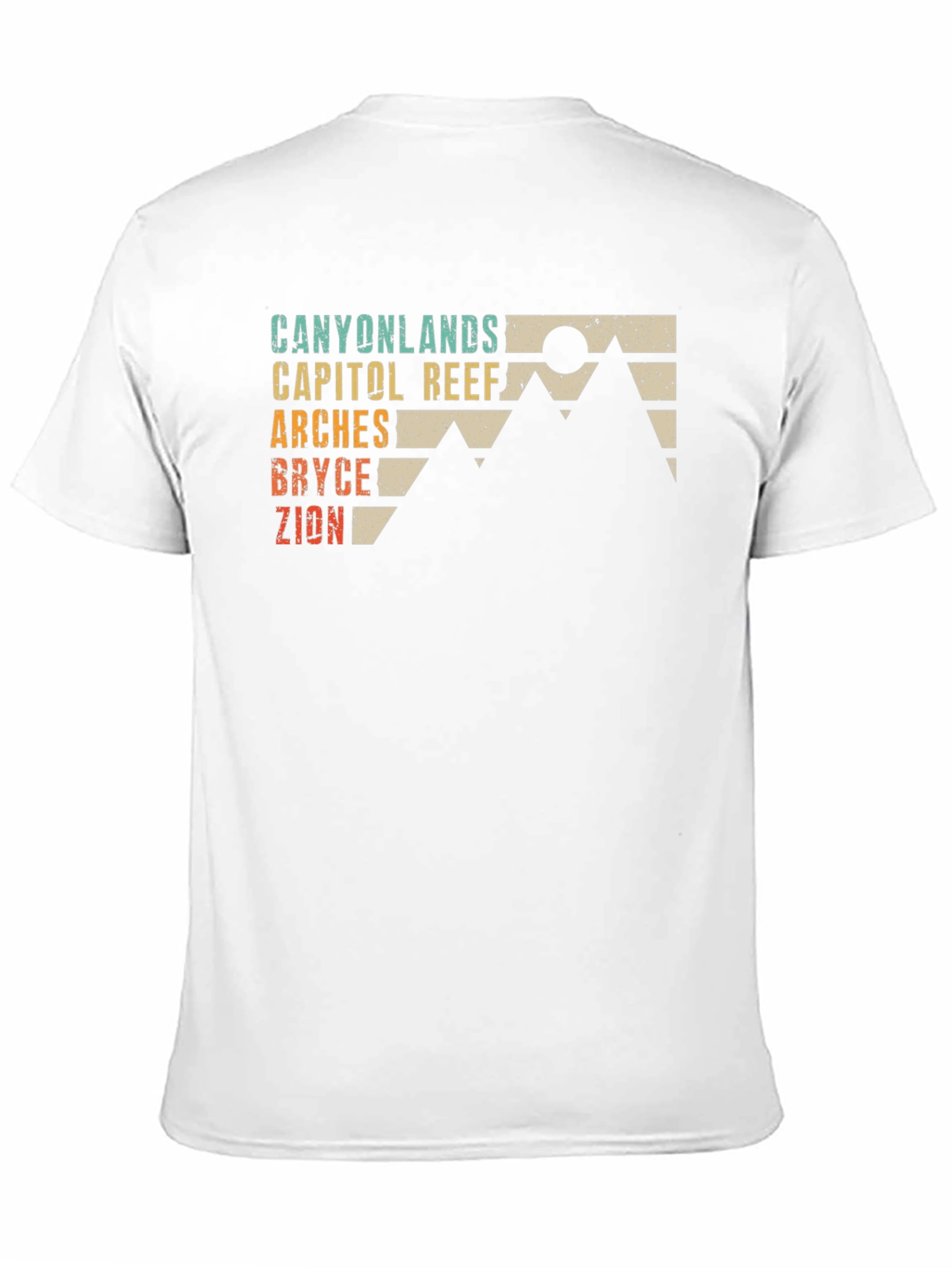 Utah National Parks Retro Graphic Tee
