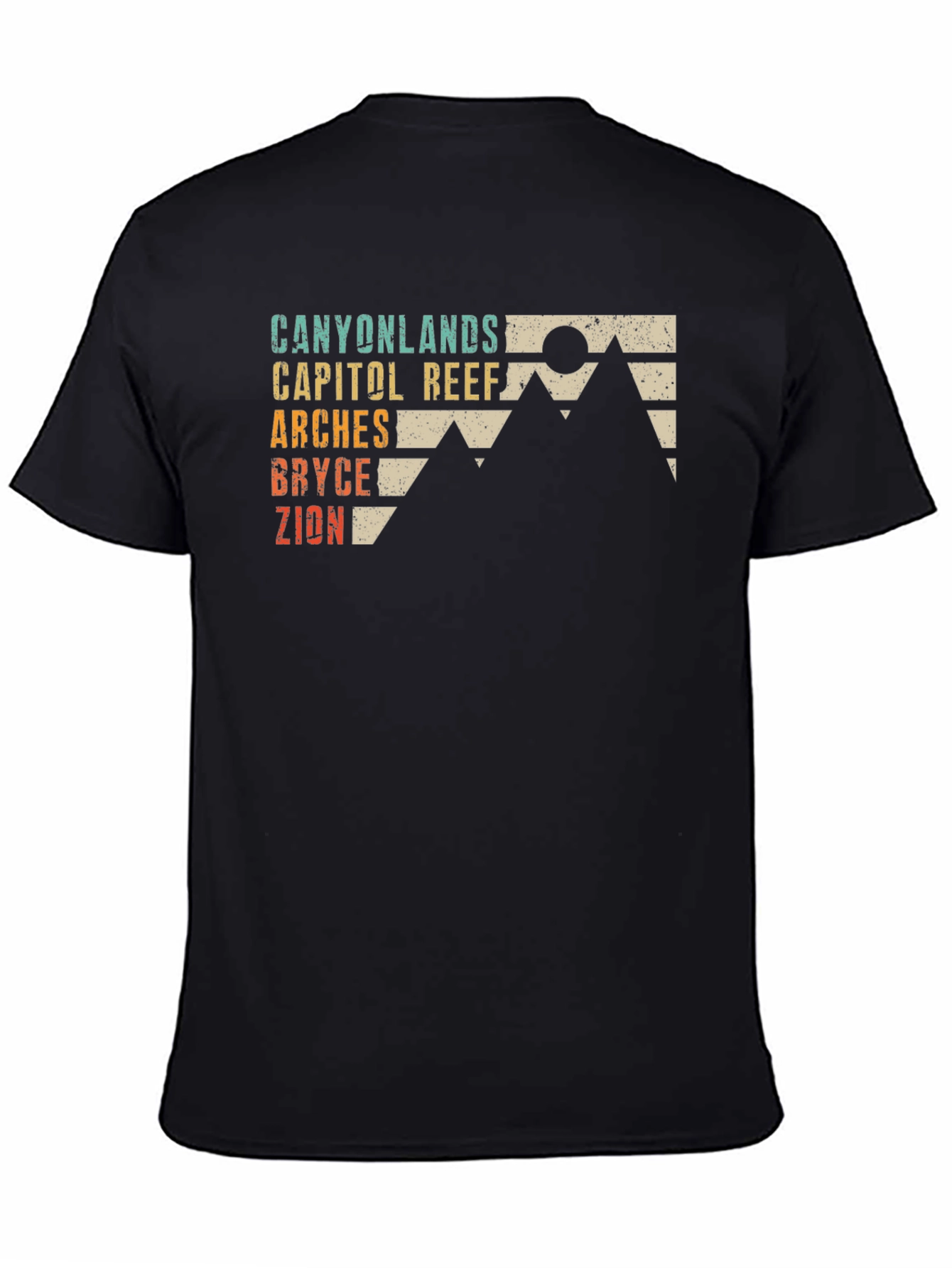 Utah National Parks Retro Graphic Tee