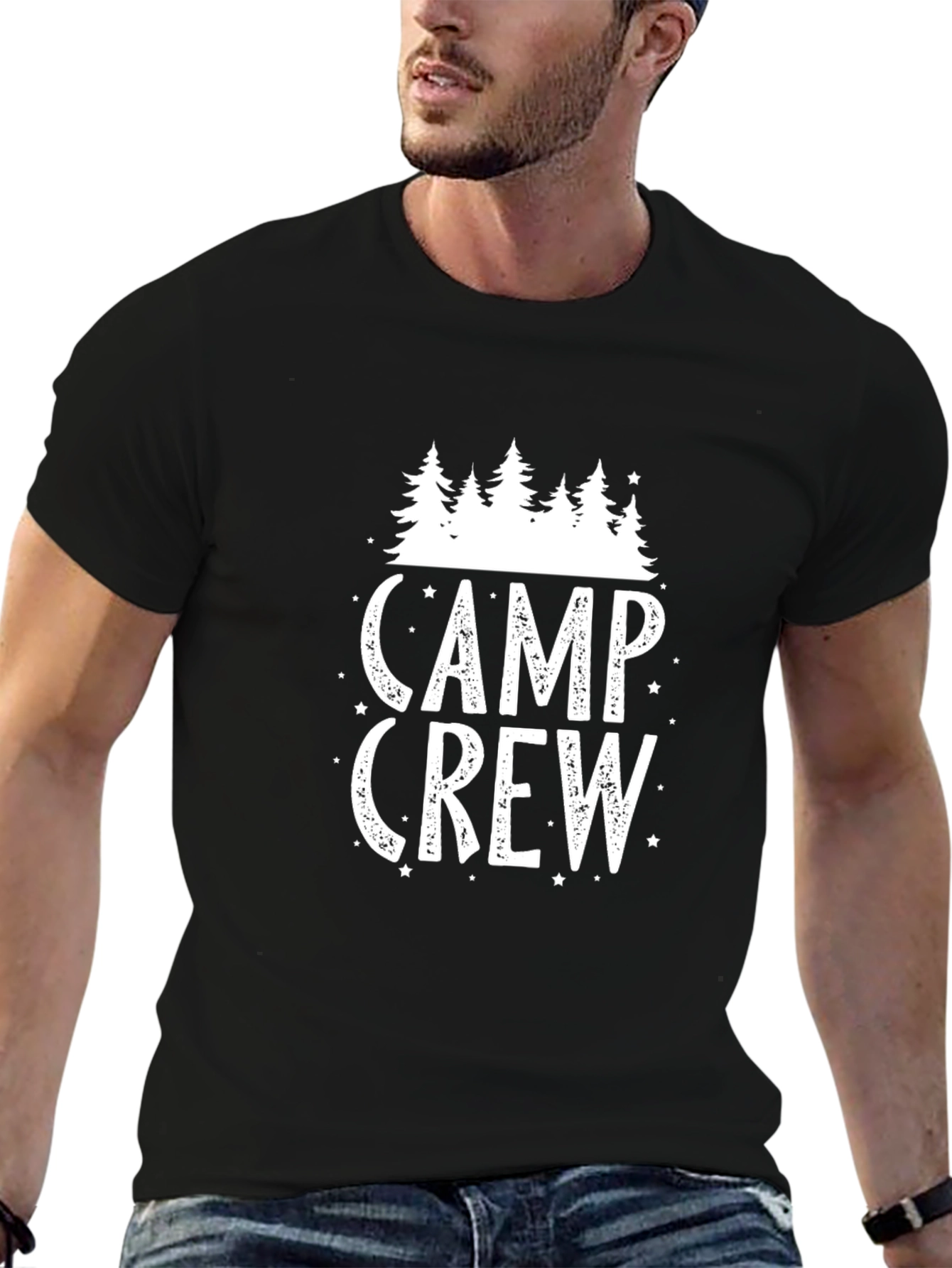 Camp Crew Graphic Tee - Outdoor Adventure T-Shirt
