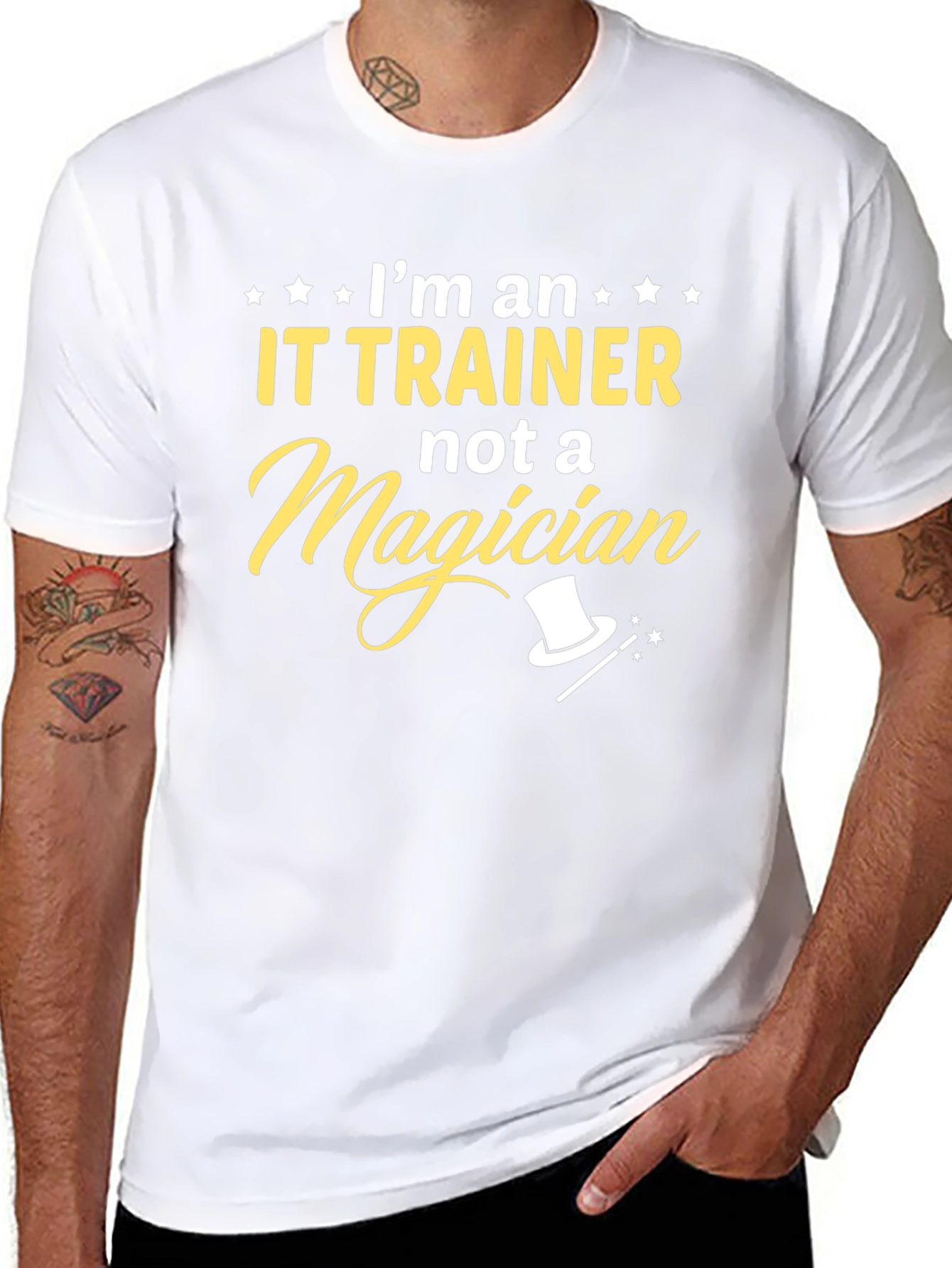 IT Trainer Magician Graphic T-Shirt
