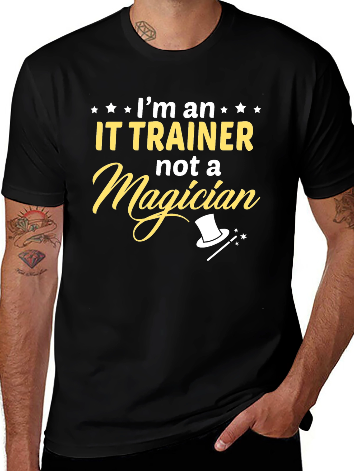 IT Trainer Magician Graphic T-Shirt