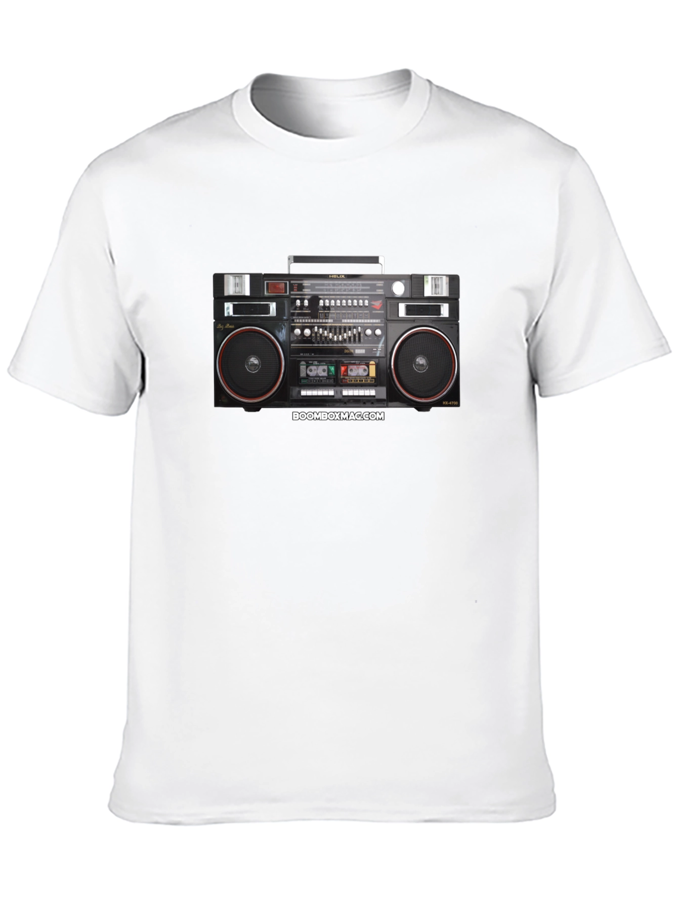 Boombox Mag Black T-Shirt