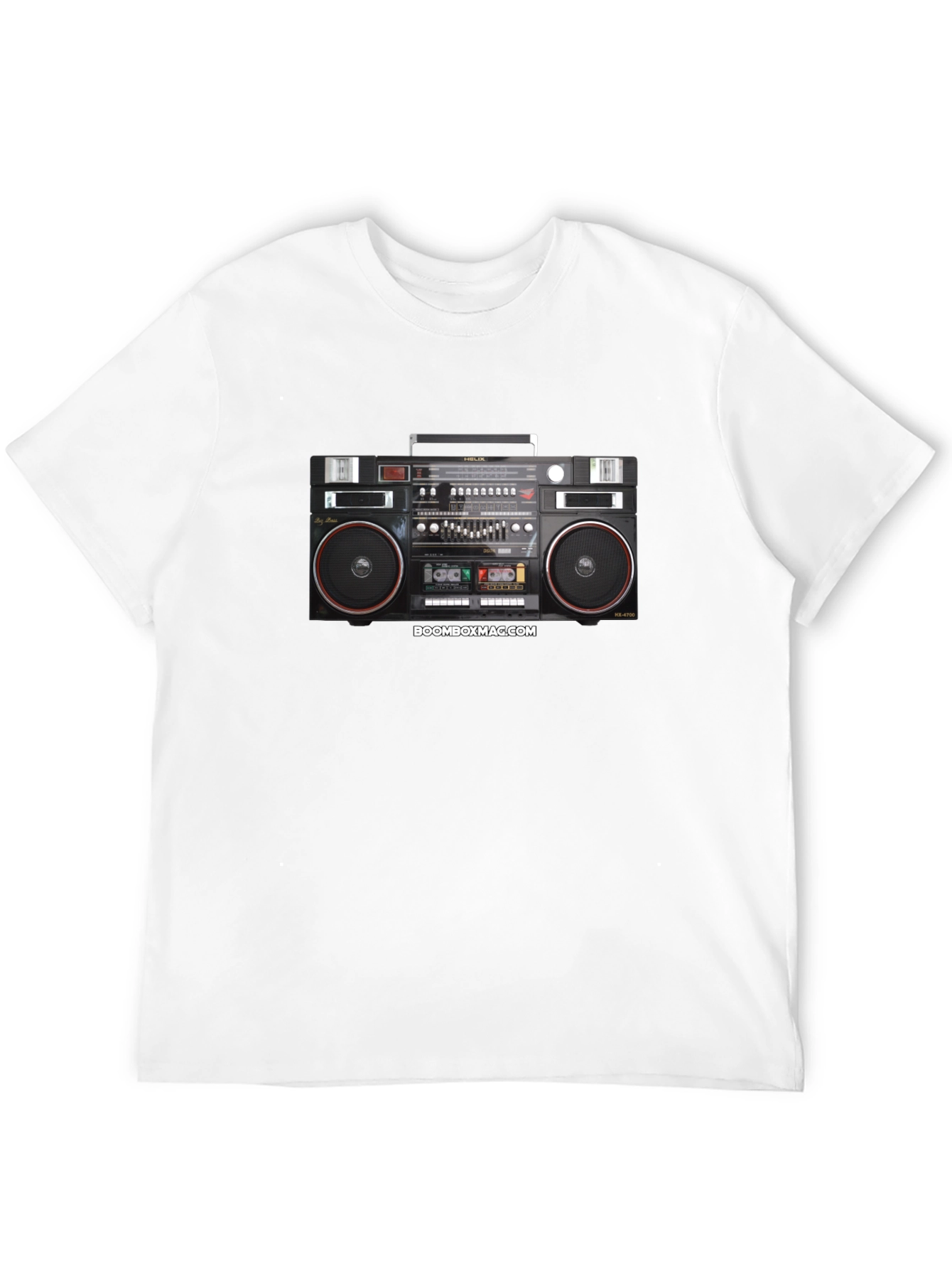 Boombox Mag Black T-Shirt