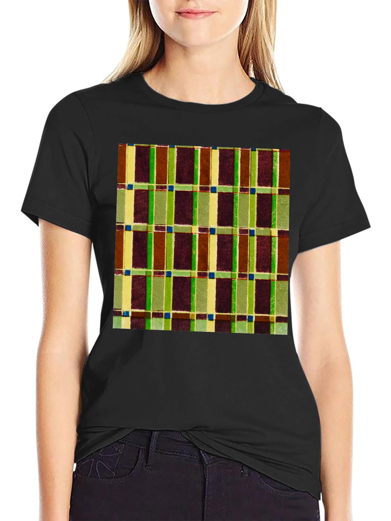 Abstract Geometric Pattern T-Shirt