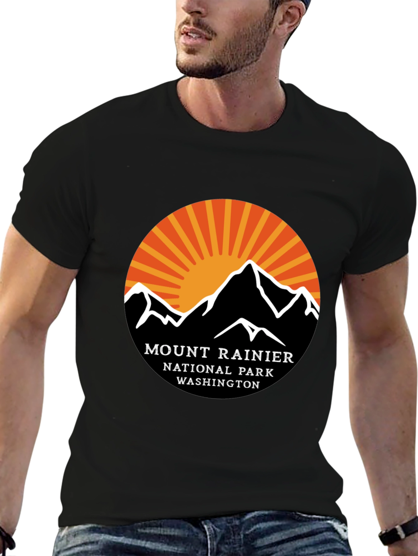 Mount Rainier National Park Graphic Tee