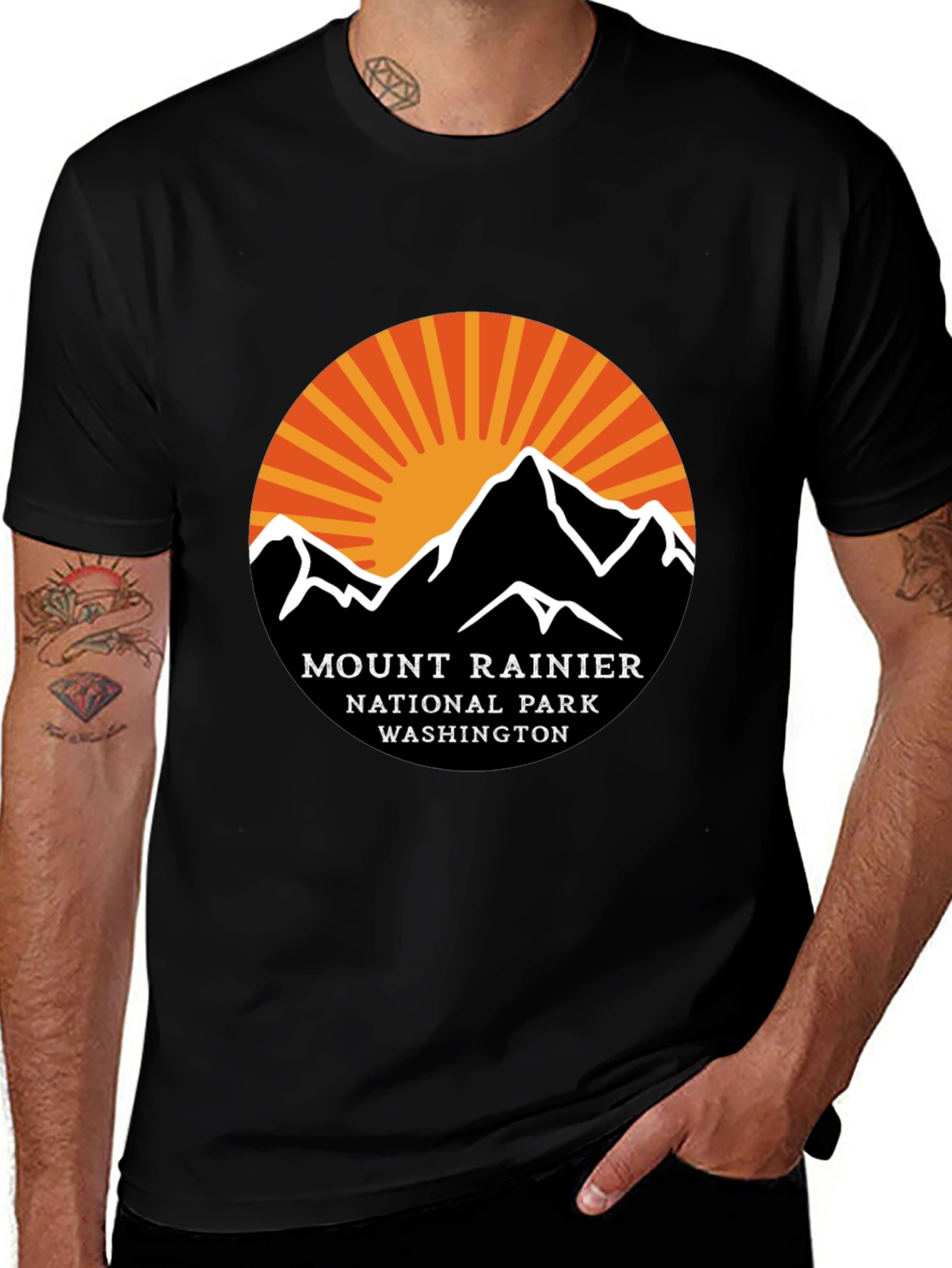 Mount Rainier National Park Graphic Tee