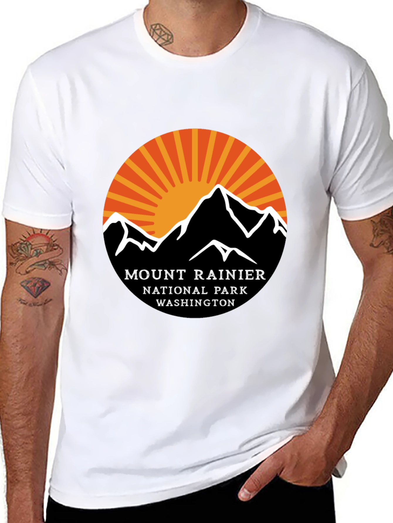 Mount Rainier National Park Graphic Tee