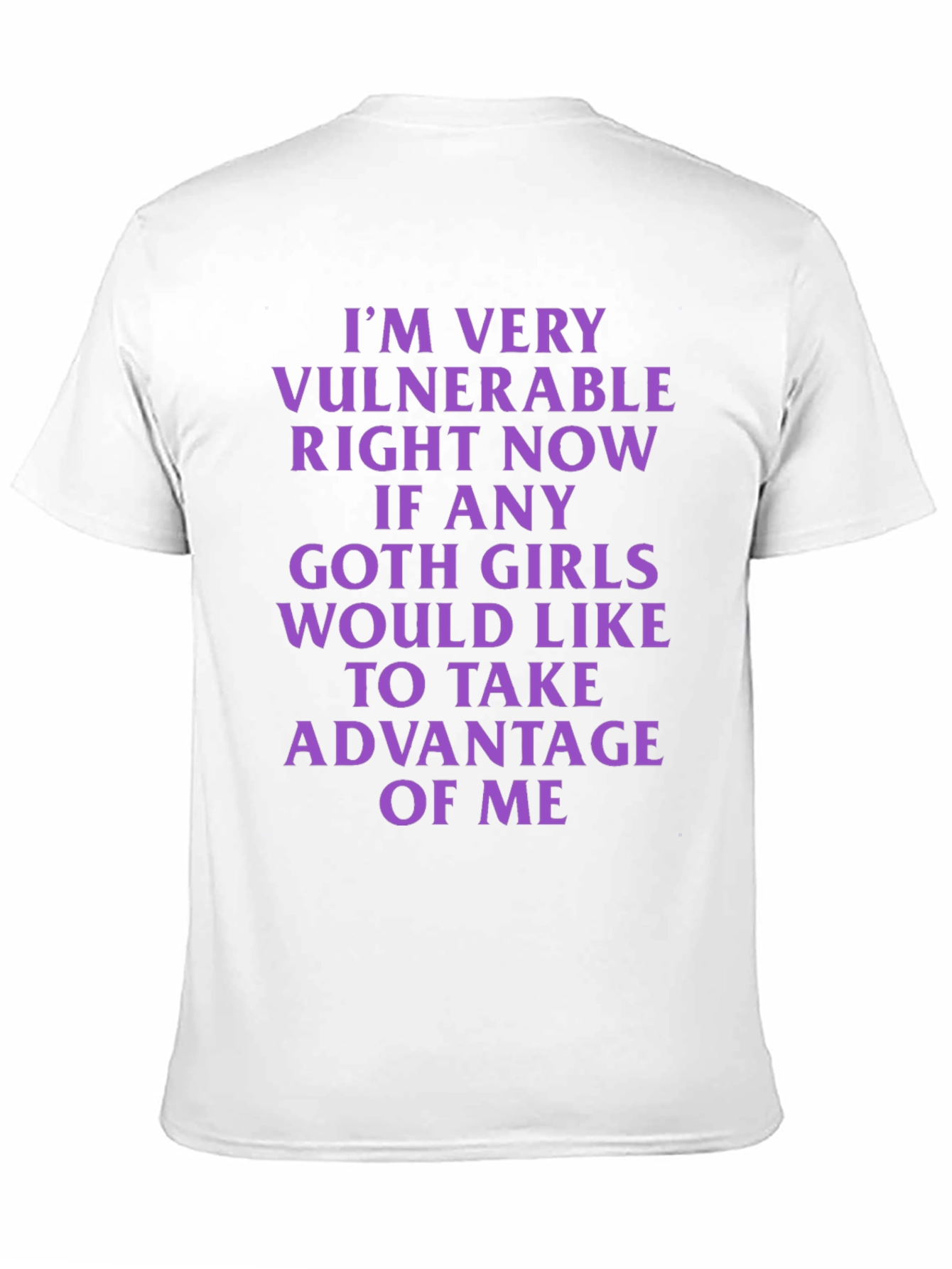 Vulnerable Goth Girls T-Shirt - Black