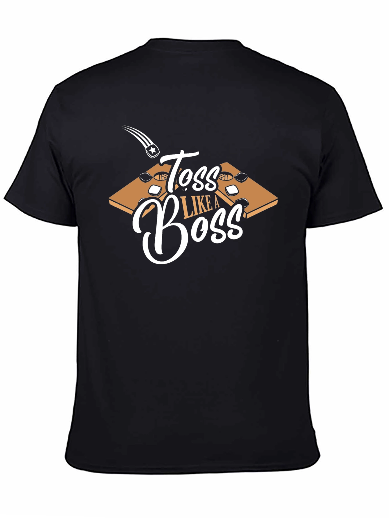 Toss Like A Boss Cornhole T-Shirt