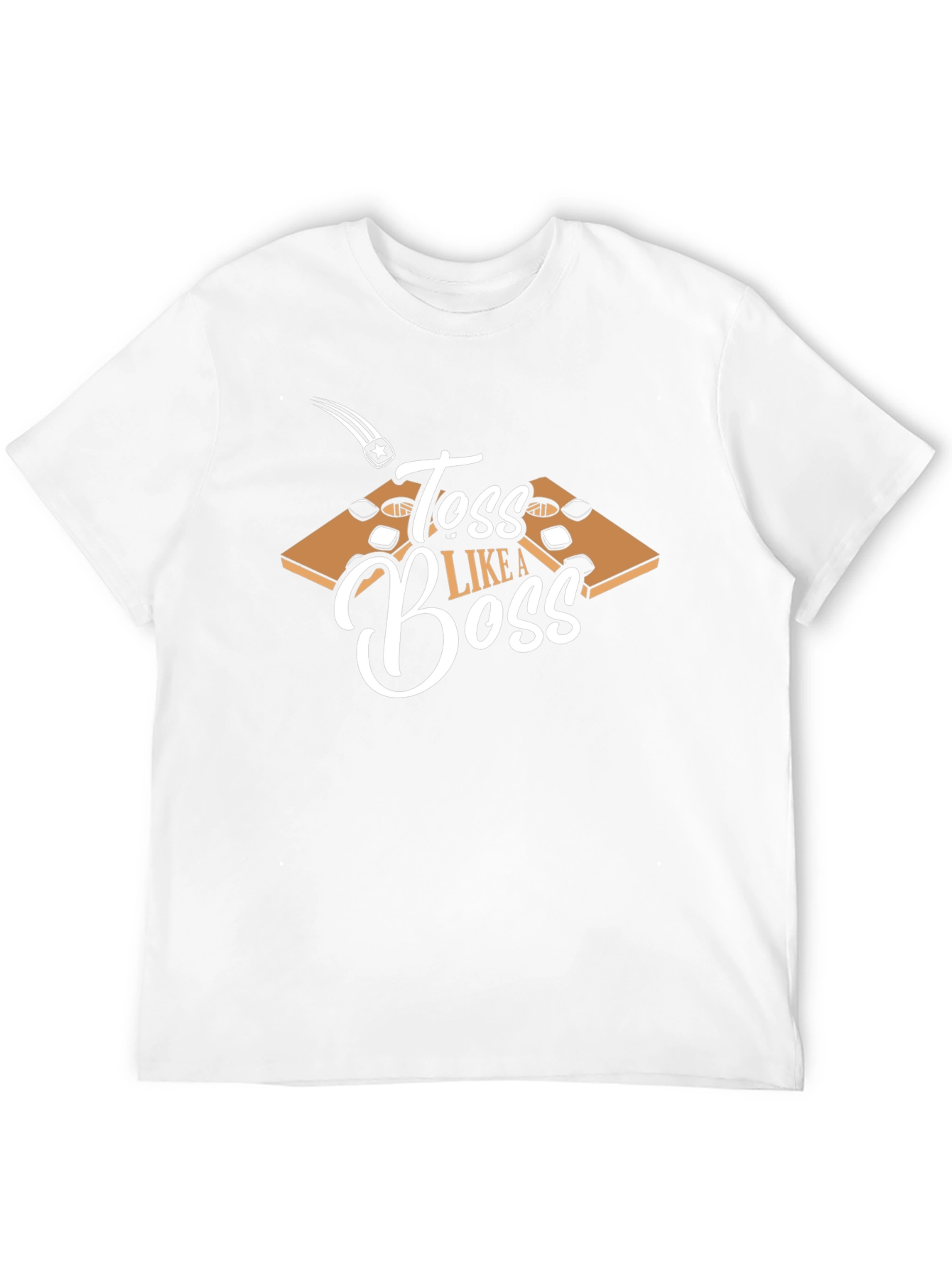Toss Like A Boss Cornhole T-Shirt