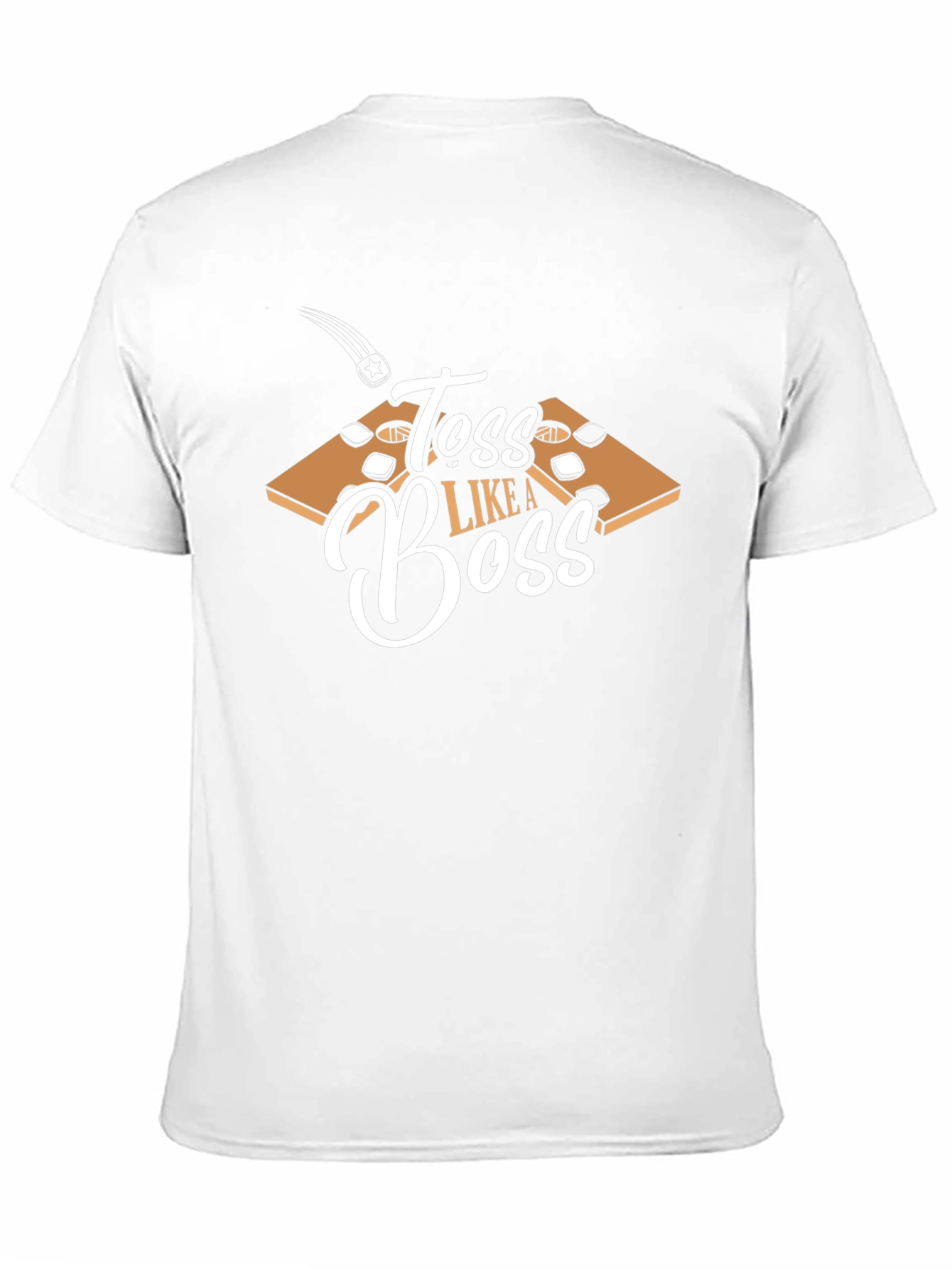 Toss Like A Boss Cornhole T-Shirt