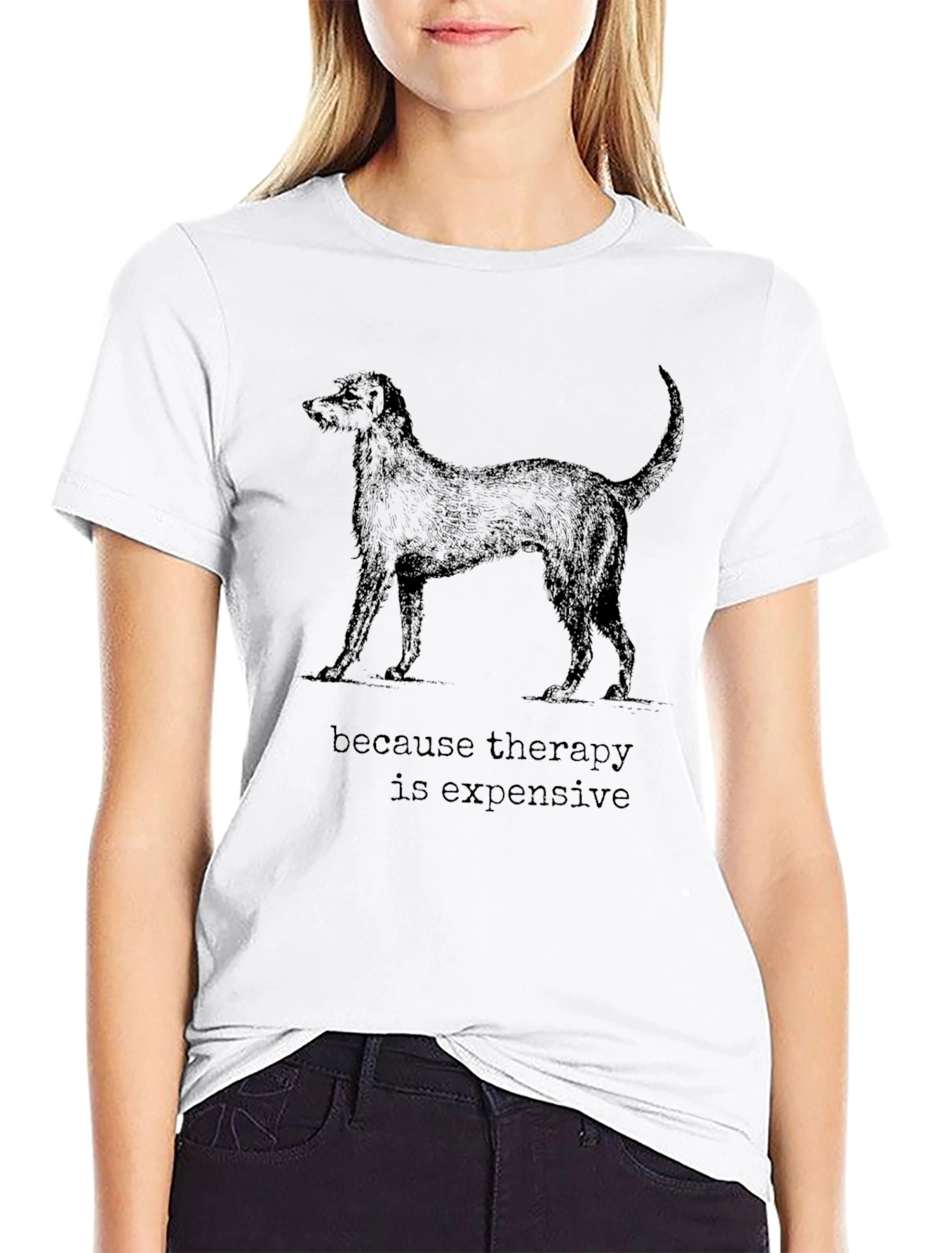 Dog Therapy T-Shirt: Because Therapy Is Expensive