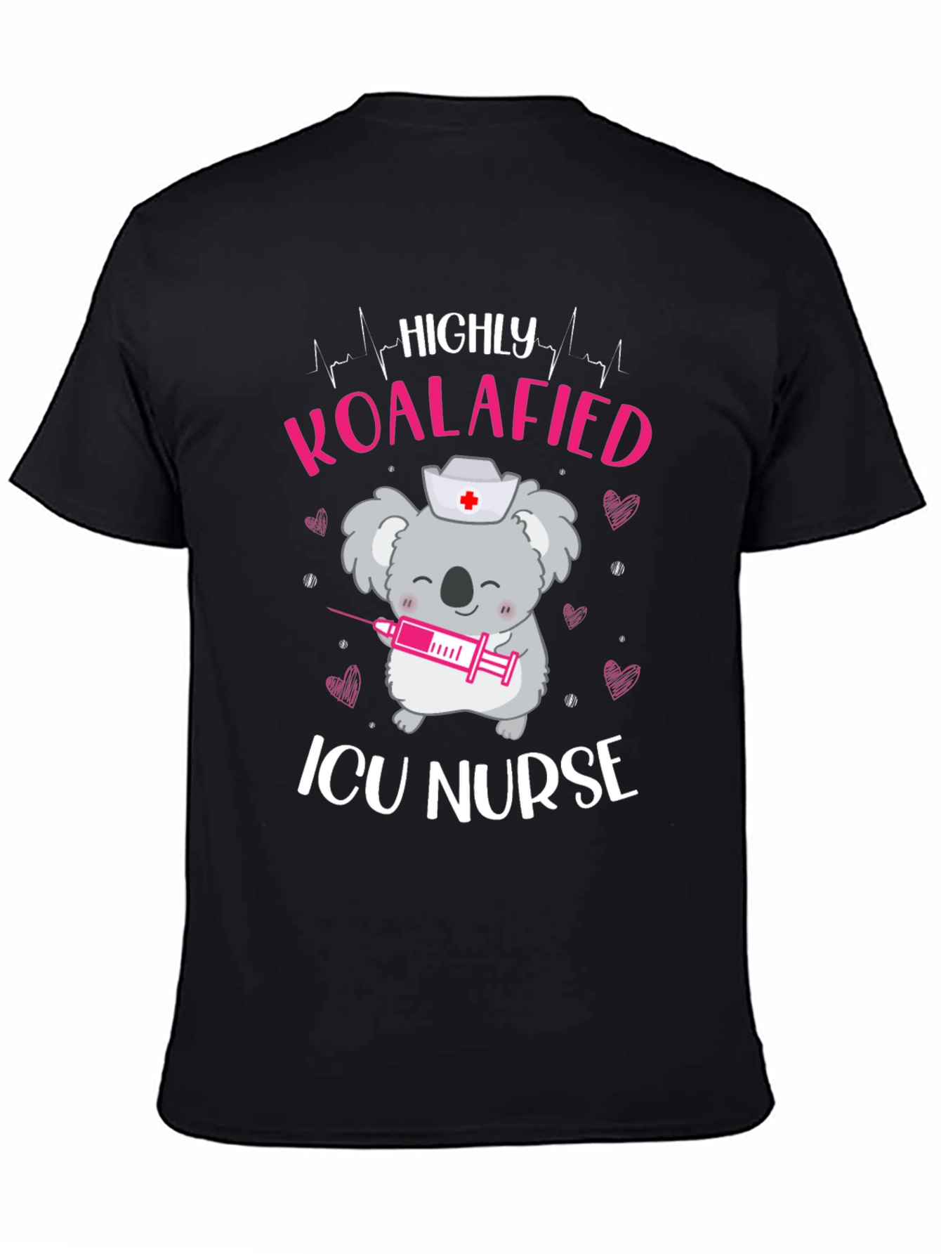 Koalafied ICU Nurse Graphic T-Shirt