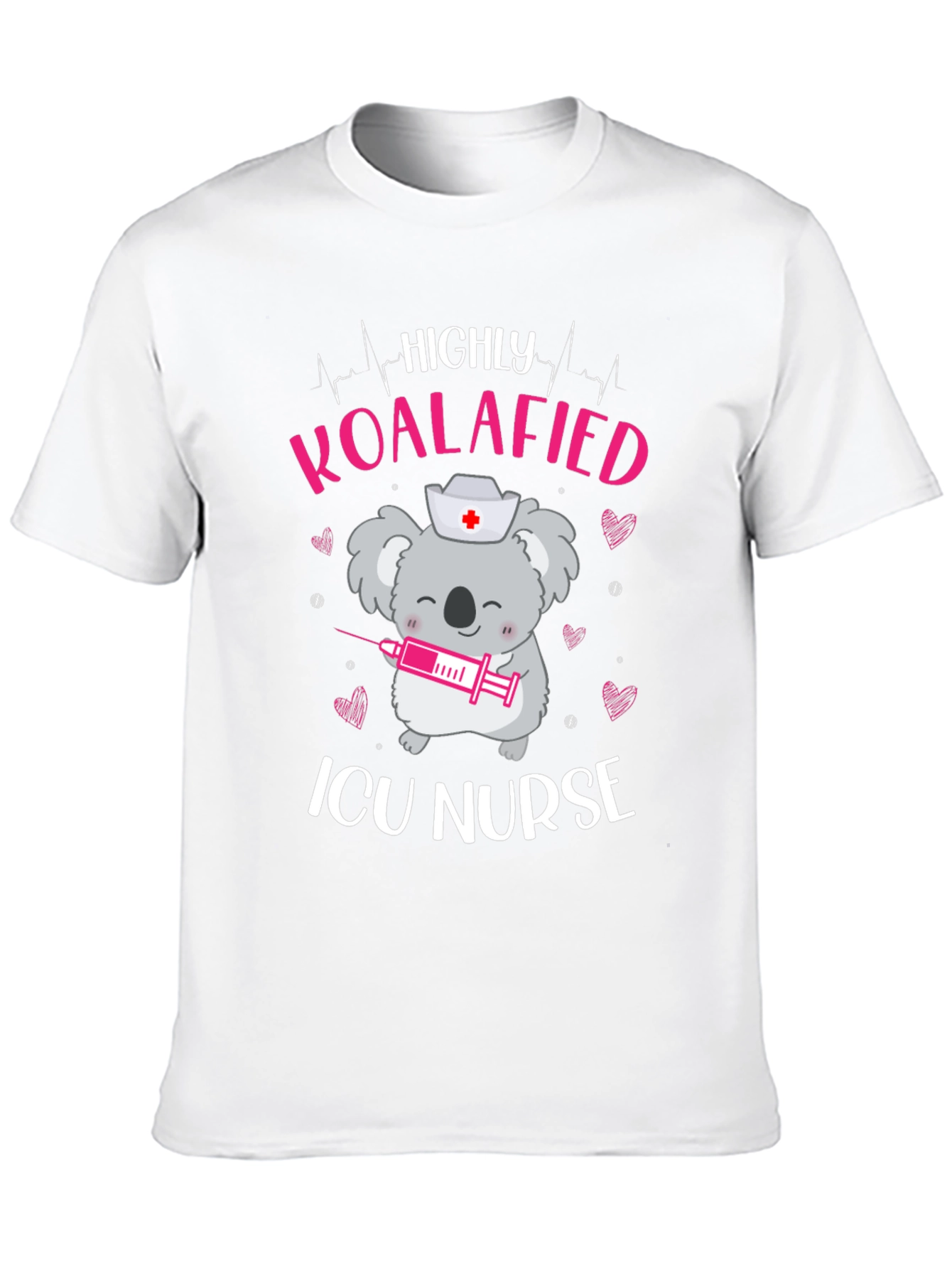 Koalafied ICU Nurse Graphic T-Shirt