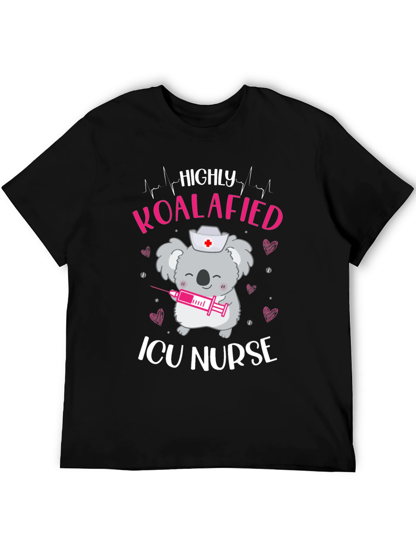 Koalafied ICU Nurse Graphic T-Shirt